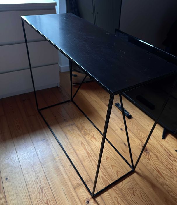 Aparador Preto metálico La redoute 0,90x0,35