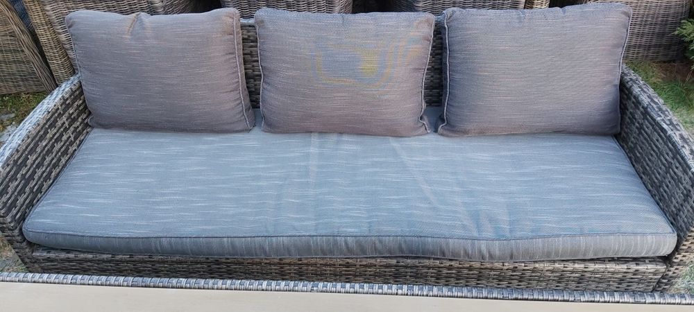 Zestaw ogrodowy rattanowy ratan balkon altanka ogród taras