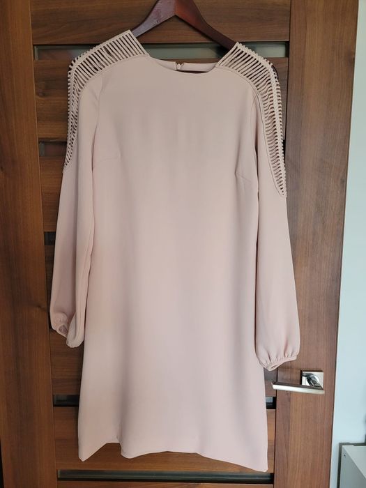 Sukienka różowa wesele chrzciny urodziny imieniny