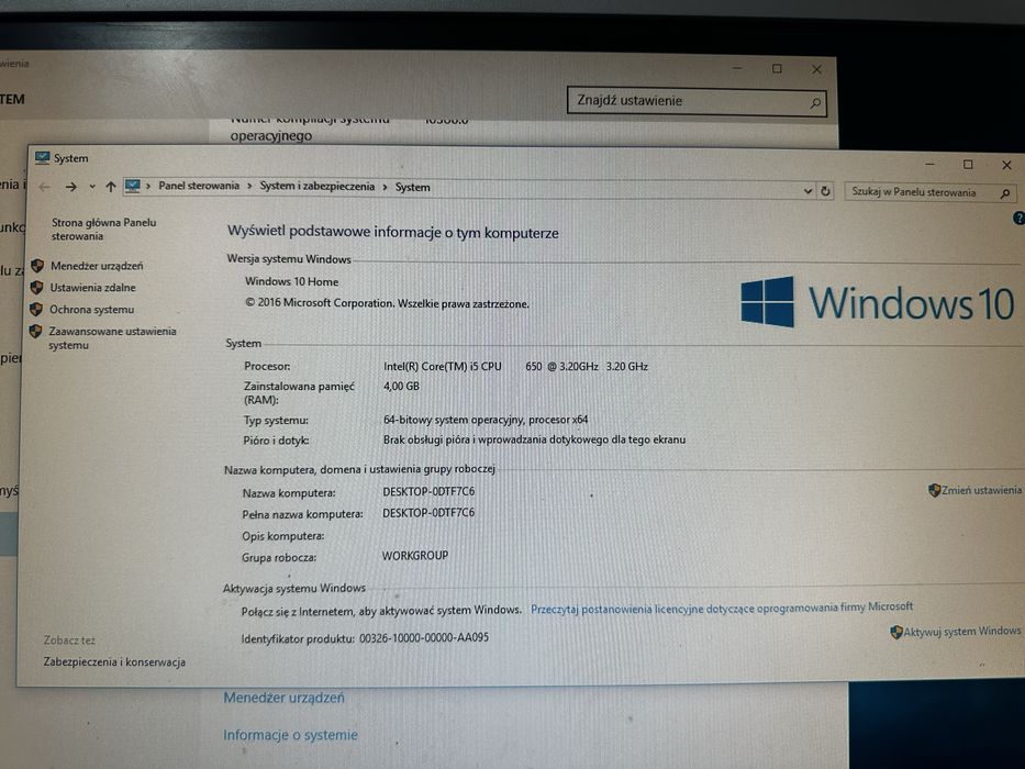 Komputer stacjonarny