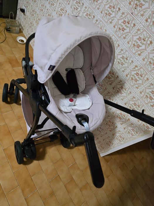 Carrinho de bebê chicco 3 em 1
