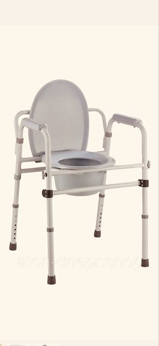 Стілець туалет для людей з обмеженими можливостями