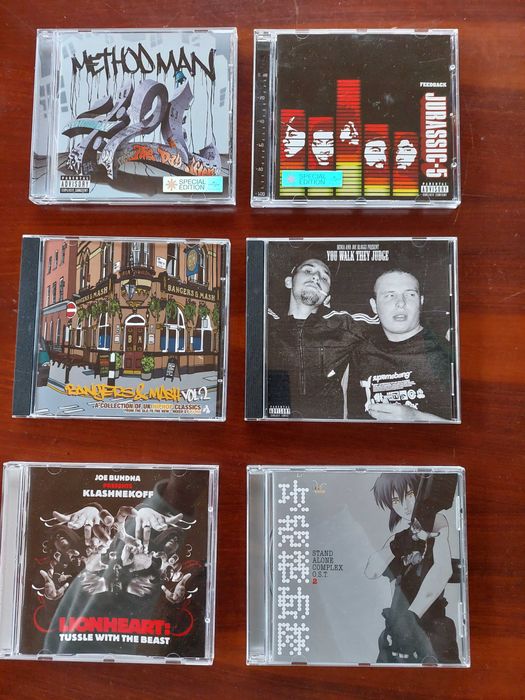 Vários CD RAP e outros