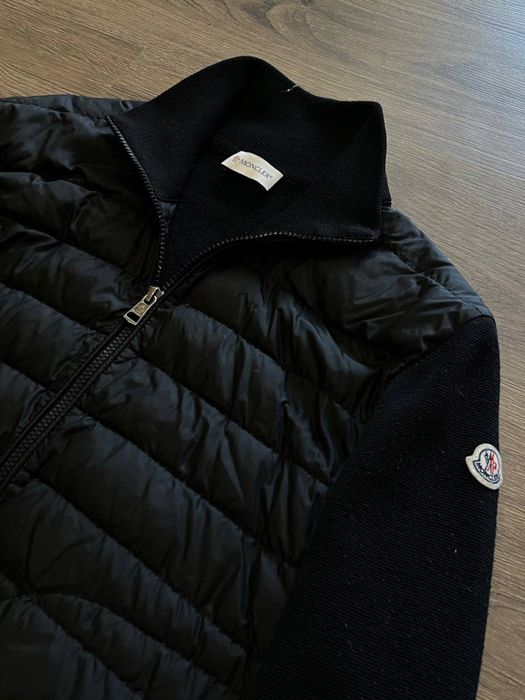 Moncler Tricot Wool Cardigan Black. Розмір: S.