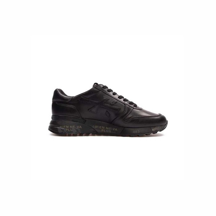 Кросівки Premiata Mick 7108 Leather Sneakers Black