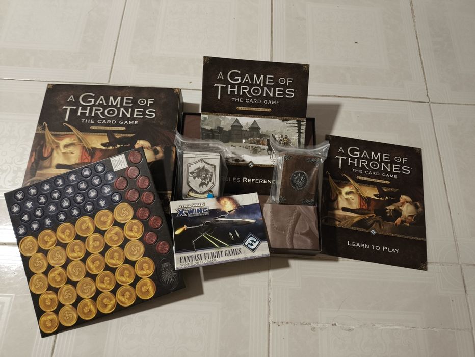 Jogo de cartas "A Game of Thrones - The Card Game"