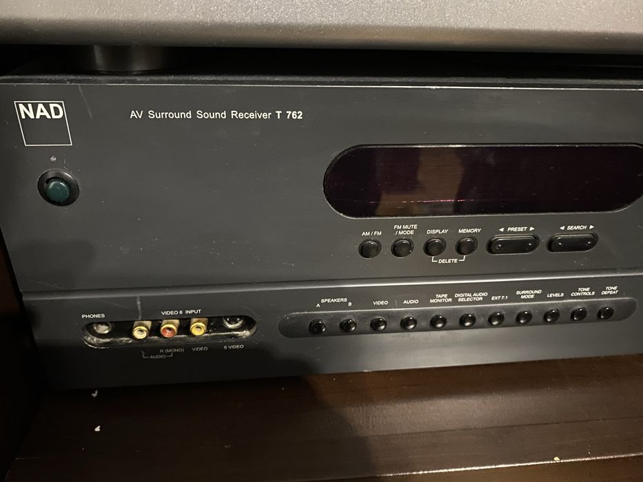 NAD T762 wzmacniacz / amplituner  2x120W