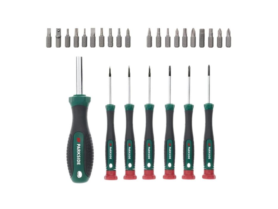 Набір ОРИГИН отверток GERMAN Parkside 37од/викруток/біти/набор/комплек