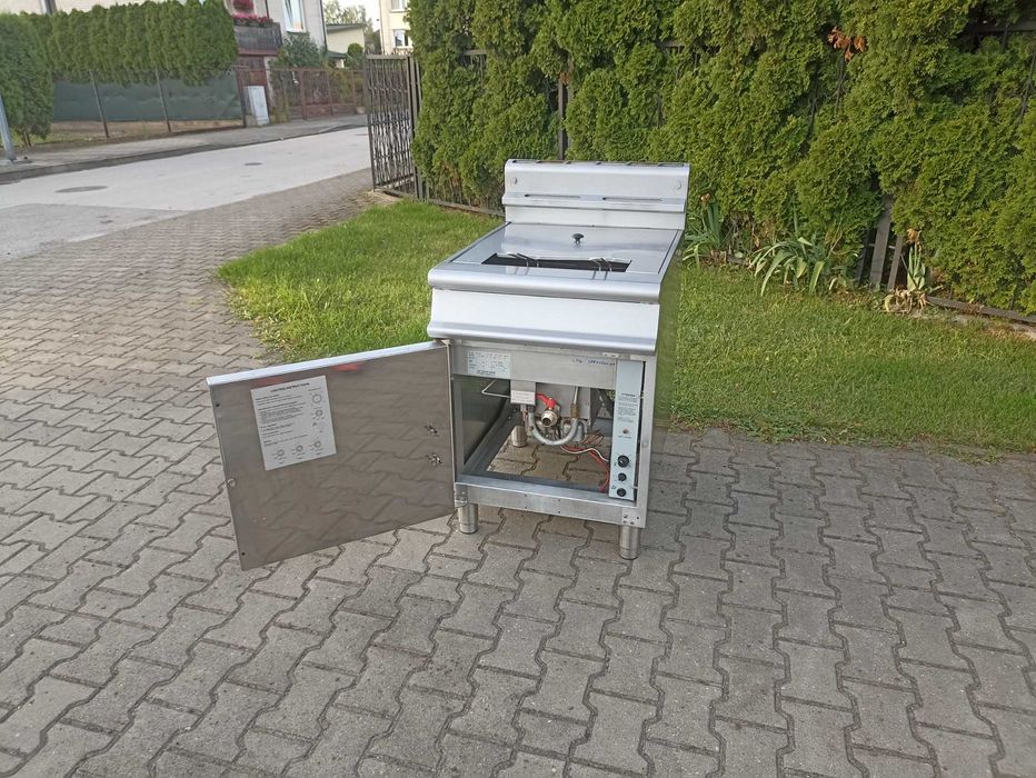 Frytkownica gazowa frytownica smażalnik zakręcona frytka LPG