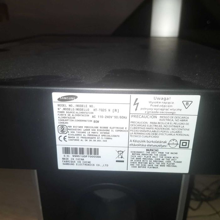 Zestaw kina domowego Samsung HT-TQ25