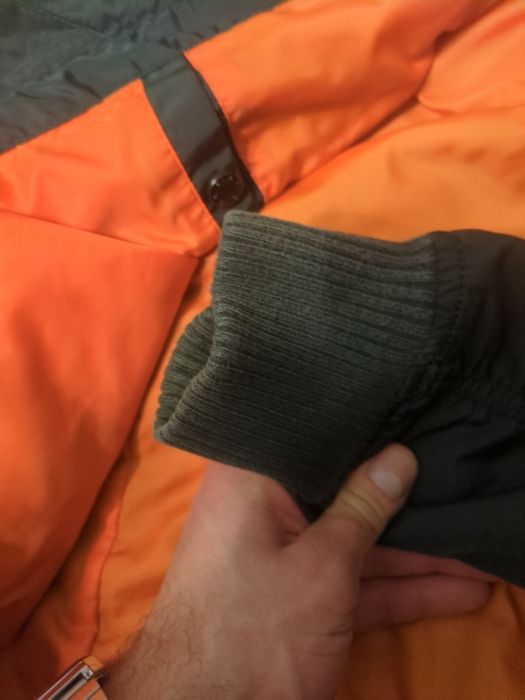 Kurtka Alpha Industries M Flek Oryginał jak nowa