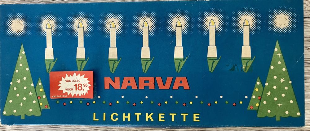 Lampki choinkowe NRD stare unikatowe