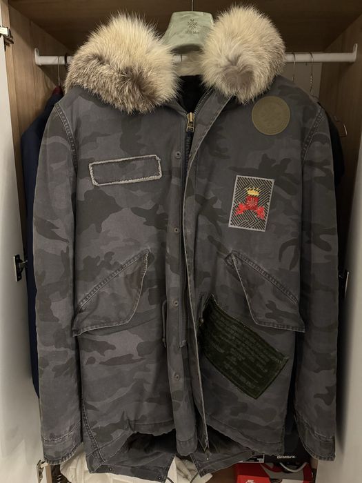 Kurtka,parka włoska Mr&Mrs Italy