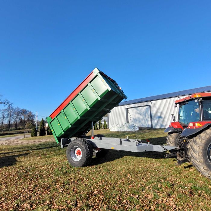Przyczepa skorupowa 8ton