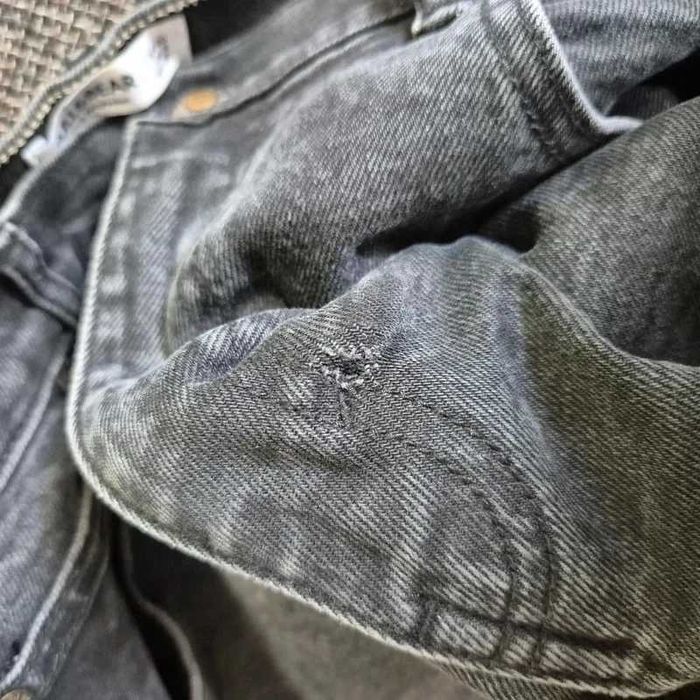 spodnie damskie czarne szare jeansy pull & bear 40 L