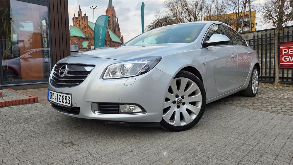 Opel Insignia Led ! Xenon ! Skóry ! Nawigacja ! Bezwypadkowy ! Udokumentowany Przebi