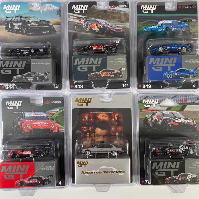 Машинка mini GT Kaido House Nissan Skyline GT-R (R33) HKS V1 1:64