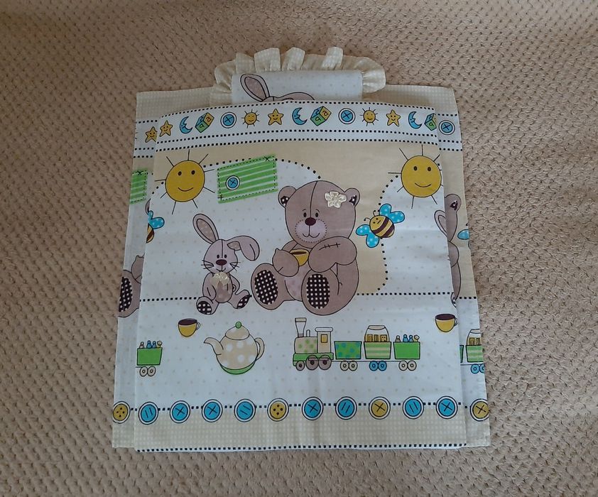 Набір постільної білизни для пупса