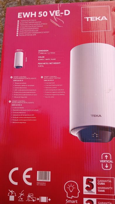 Termoacumulador TEKA 50l EWH 50 VE-D