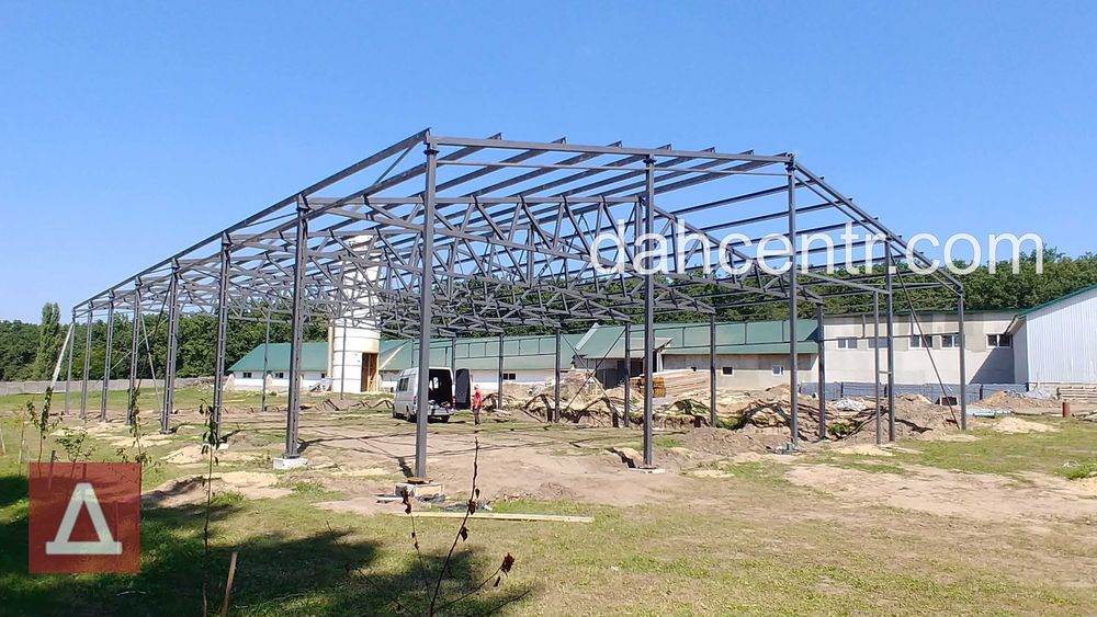 Каркас ангару 24х42х5 під замовлення.