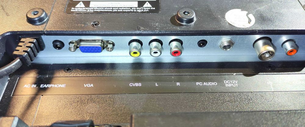 Televisão TV LED LCD 19 Polegadas 12V 230V