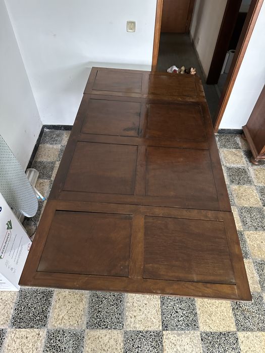 Mesa de madeira Extensivel