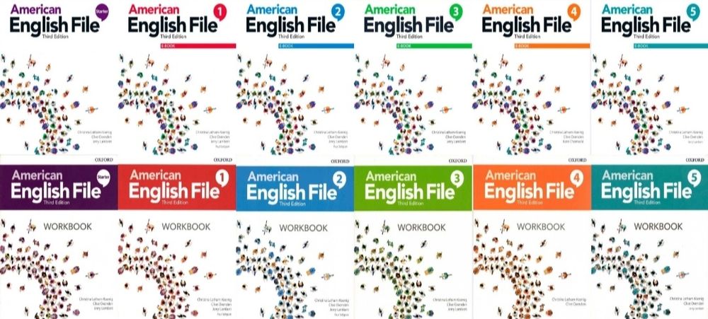 English File 4th, 5th American English File .