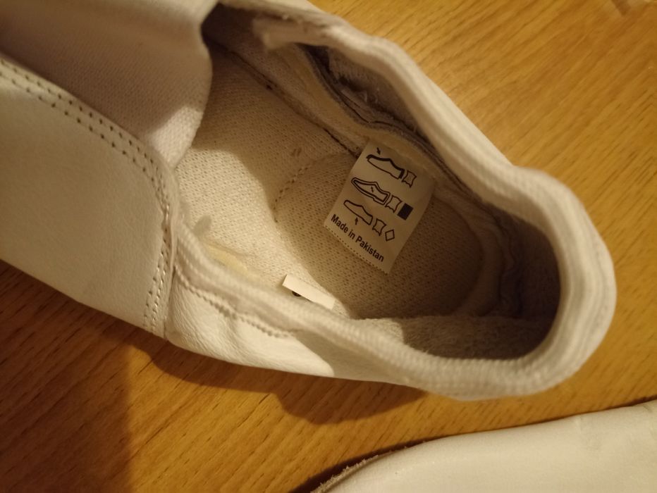 Baletki na balet buty białe 30 antypoślizgowe miekkie
