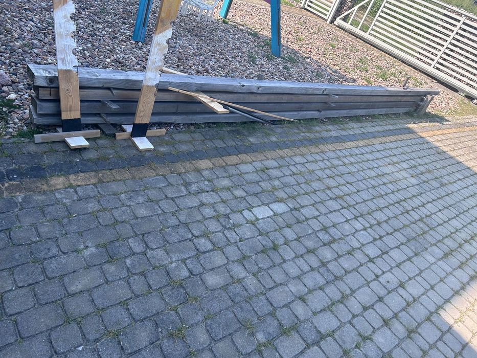 Drewno krokwie słupy Żórawina