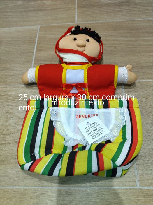 Boneca Tenerife para utensílios