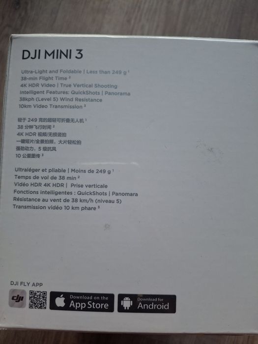 Квадрокоптер dji mini 3 rc