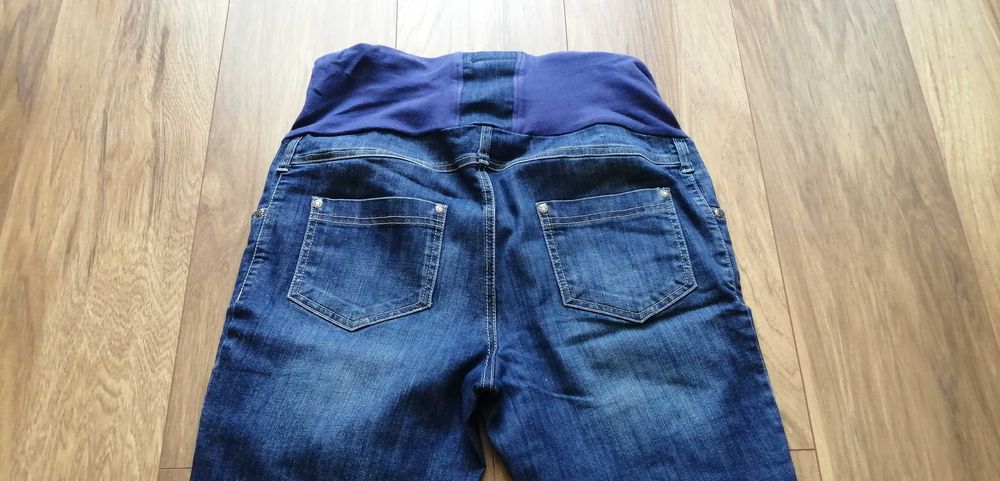 spodnie ciążowe jeansowe rozm. 38/40