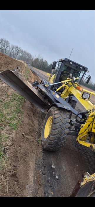 Usługi równiarką 2D,koparką, spycharką– szybko i solidnie