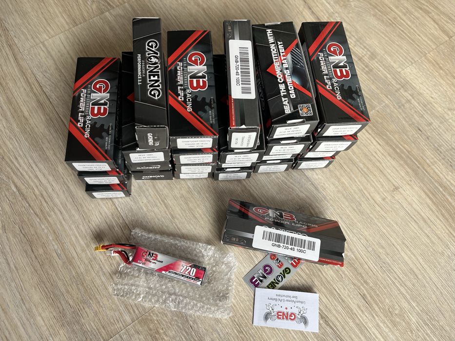 GNB Gaoneng 4s 720mah 100c LiHV xt30 - bateria FPV