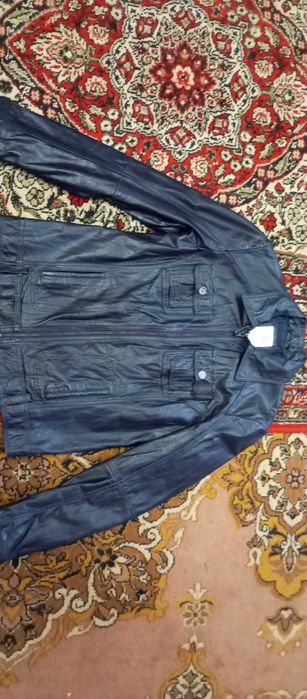 куртка tom tailor  кожа натуральная