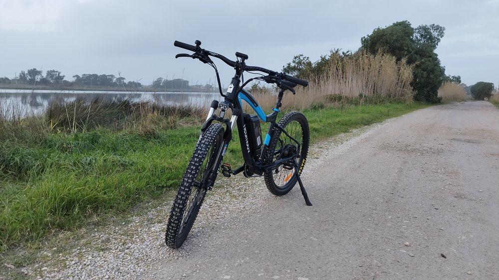 BTT Elétrica Neomouv 48V Bafang 250W | Full Suspensão | Tektro 4 Pistões | Maxxis”