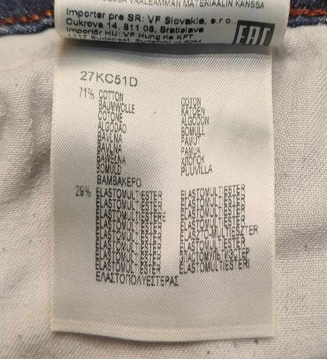 Wr) LEE DAREN oryginalne spodnie jeansowe Roz.30/32