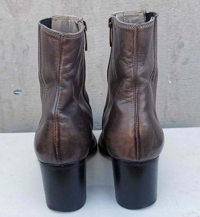 Кожаные ботинки полусапоги Navyboot 36 р. 24 см Оригинал Италия