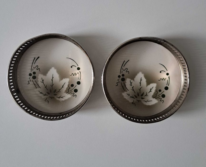 Porcelanowe Podstawki pod kubki, szklanki Max Dannhorn 2 szt