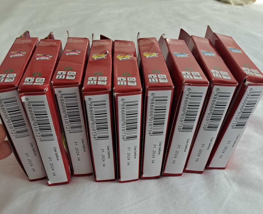 Pack 9 Tinteiros Compatíveis Brother LC3219XL-Amarelo, Magenta e Ciano