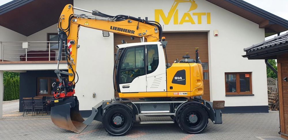 Liebherr 914 COMPACT/ rototilt /szczypce/ GPS 3D Leica/ sprowadzony