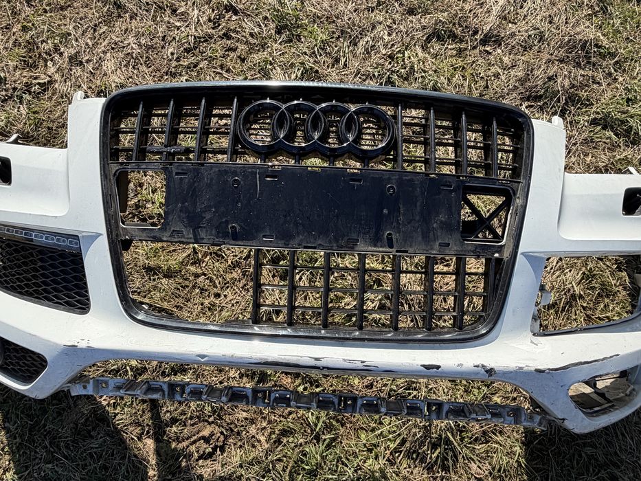 Przedni przód zderzak audi Q7 4L s-Line lift