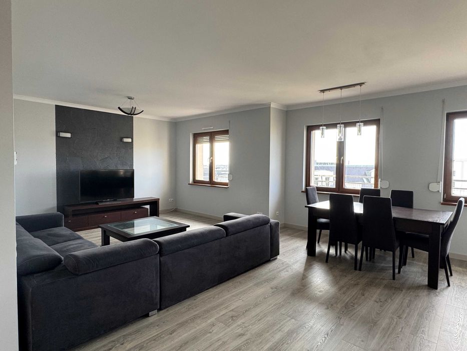 WYNAJMĘ Apartament 99 m2 z tarasem /2 garażami / ochrona