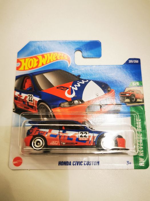 Honda Civic Custom Hot Wheels 2025