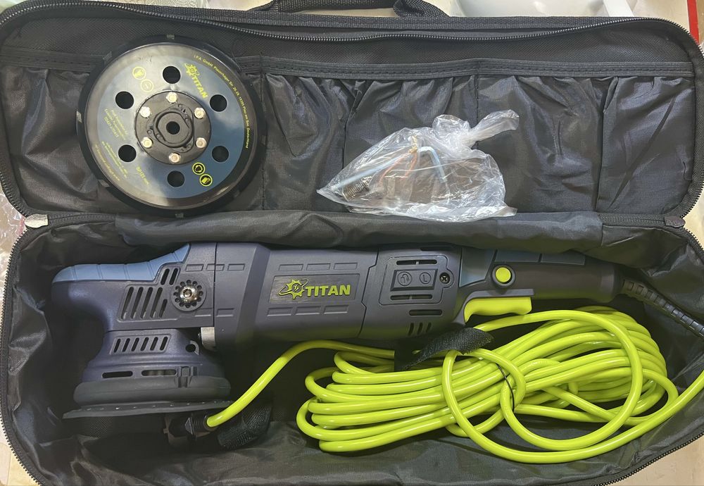 Полировочно-эксцентриковая шлифмашина Titan TDA21-II.