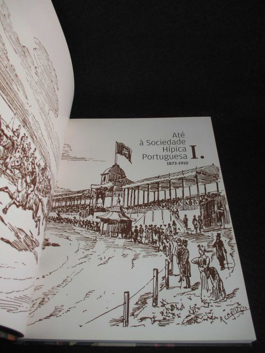 Livro Hipismo em Lisboa Memórias Sociedade Hípica Autografado