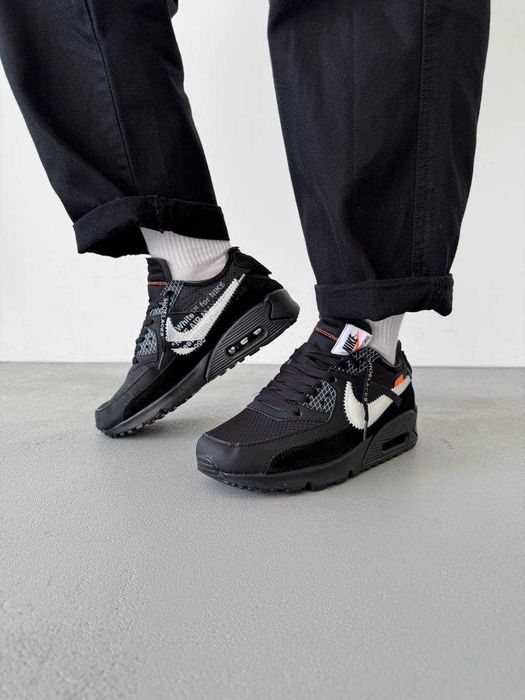 !WOW! Nike Air Max x OFF-White 90 GPX Black 39 40 41 42 43 44 45