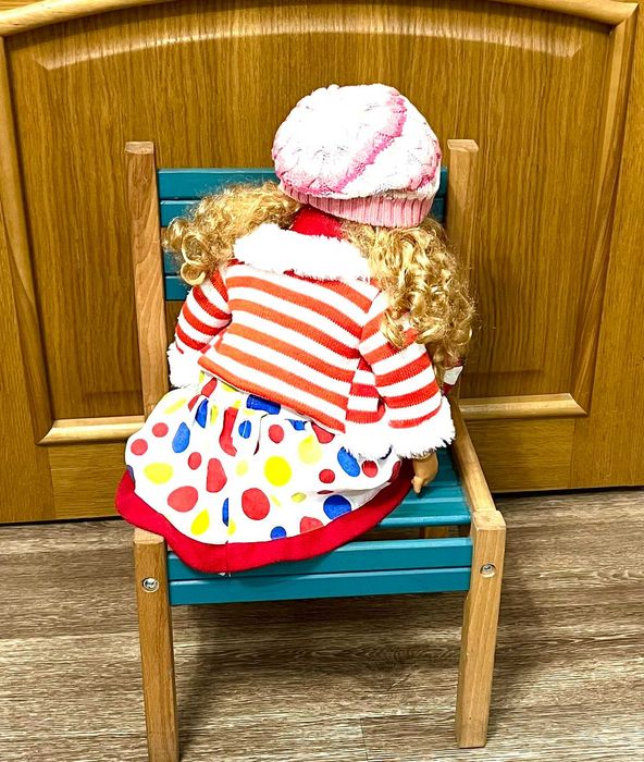 Интерактивная кукла/ Інтерактивна лялька Ангелина-2 с мимикой, 57 см.