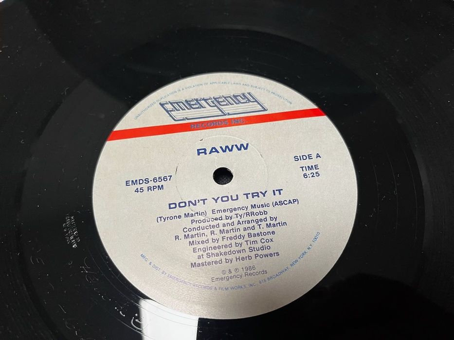 Raww - Don't You Try It - House, Disco, Garage House