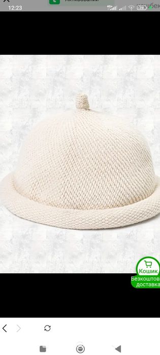 Шапка стильная красивая